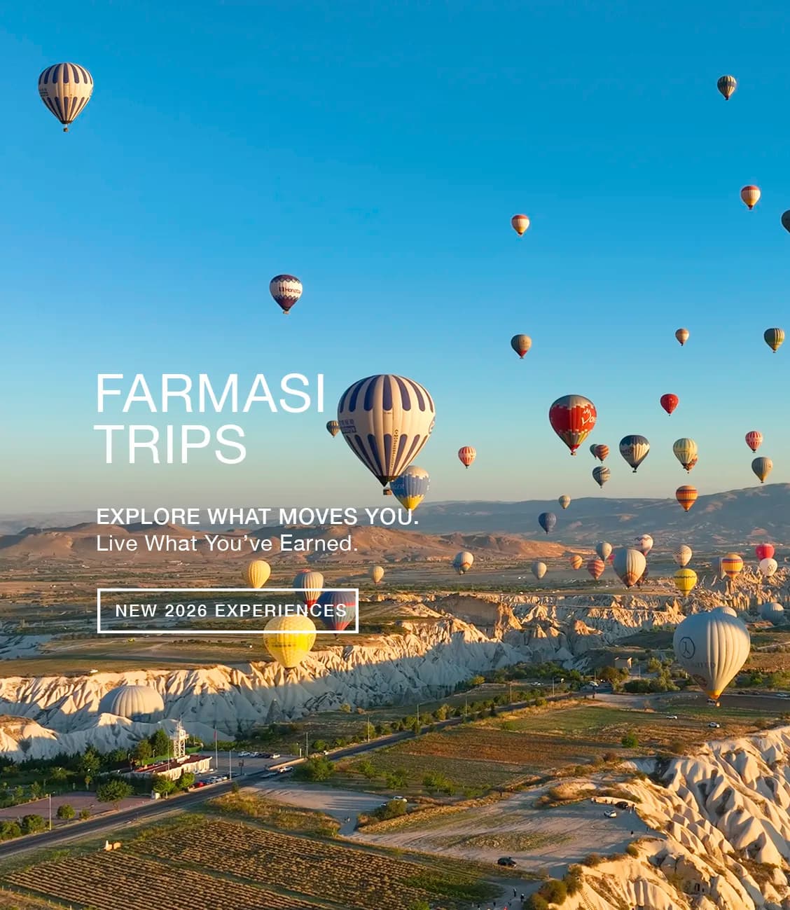 Farmasi Trips – avventura in mongolfiera in Cappadocia, scopri cosa ti muove
