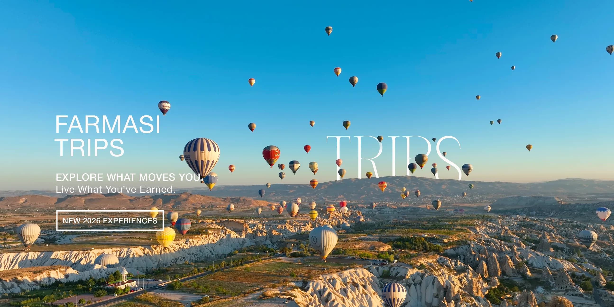 Farmasi Trips – avventura in mongolfiera in Cappadocia, scopri cosa ti muove